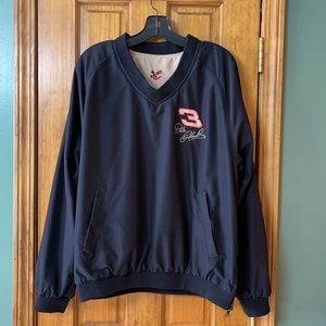 Dale Earnhardt #3 vneck reversible pullover medium